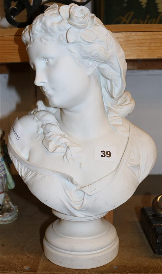 Parianware bust